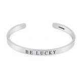 Men's Sterling Silver Cuff No.2 - 6mm Deep Engraved