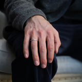 Deluxe Argentium Silver Ring - 3mm