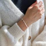 The Fine Square Silver Cuff