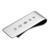 Heavy Sterling Silver Money Clip - Feature Hallmark