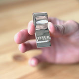 Heavy Sterling Silver Money Clip - Feature Hallmark