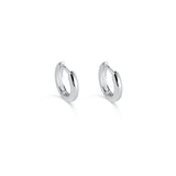10mm Sterling Silver Huggie Hoop Earrings
