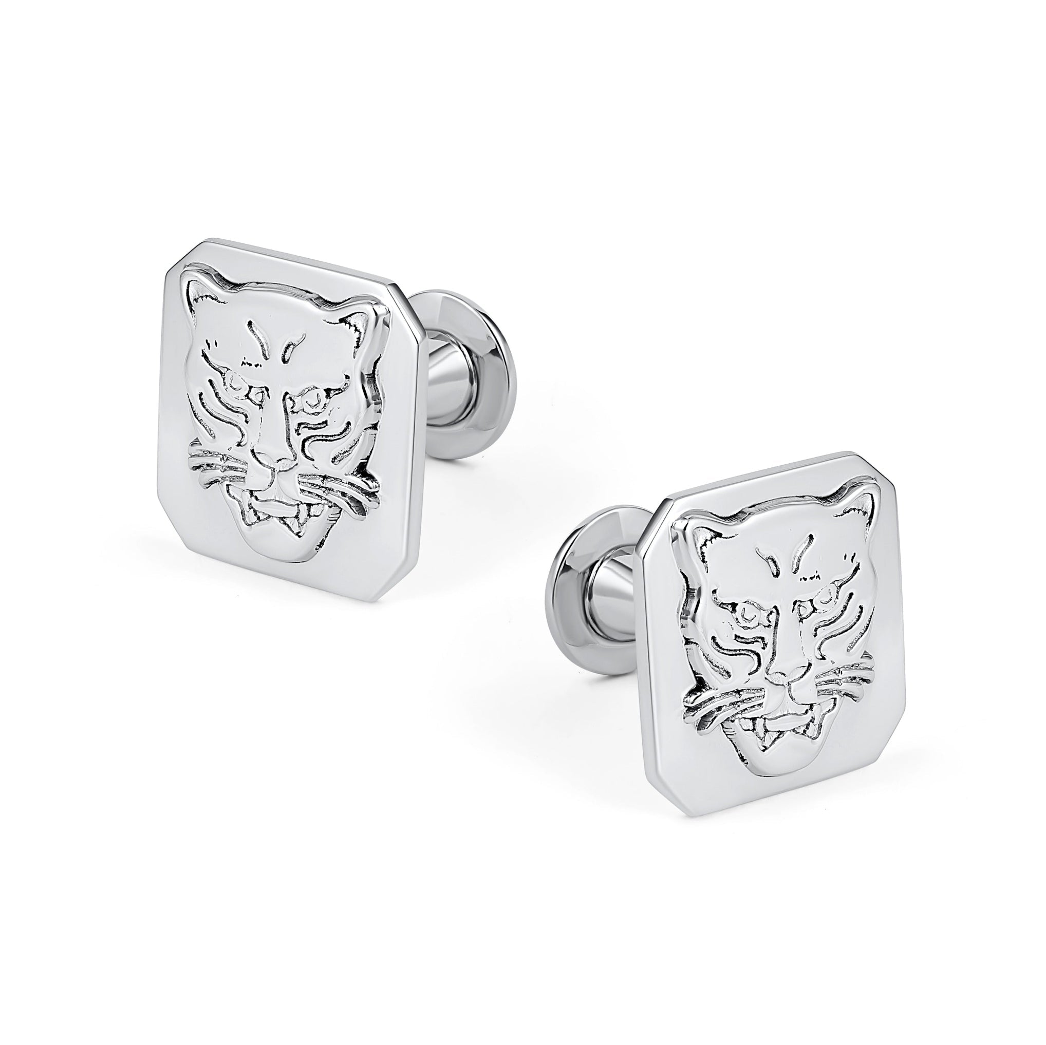 London Leopard Hallmarked Cufflinks