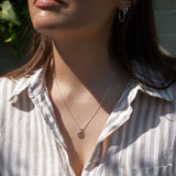 Mini Sterling Silver Peace Necklace