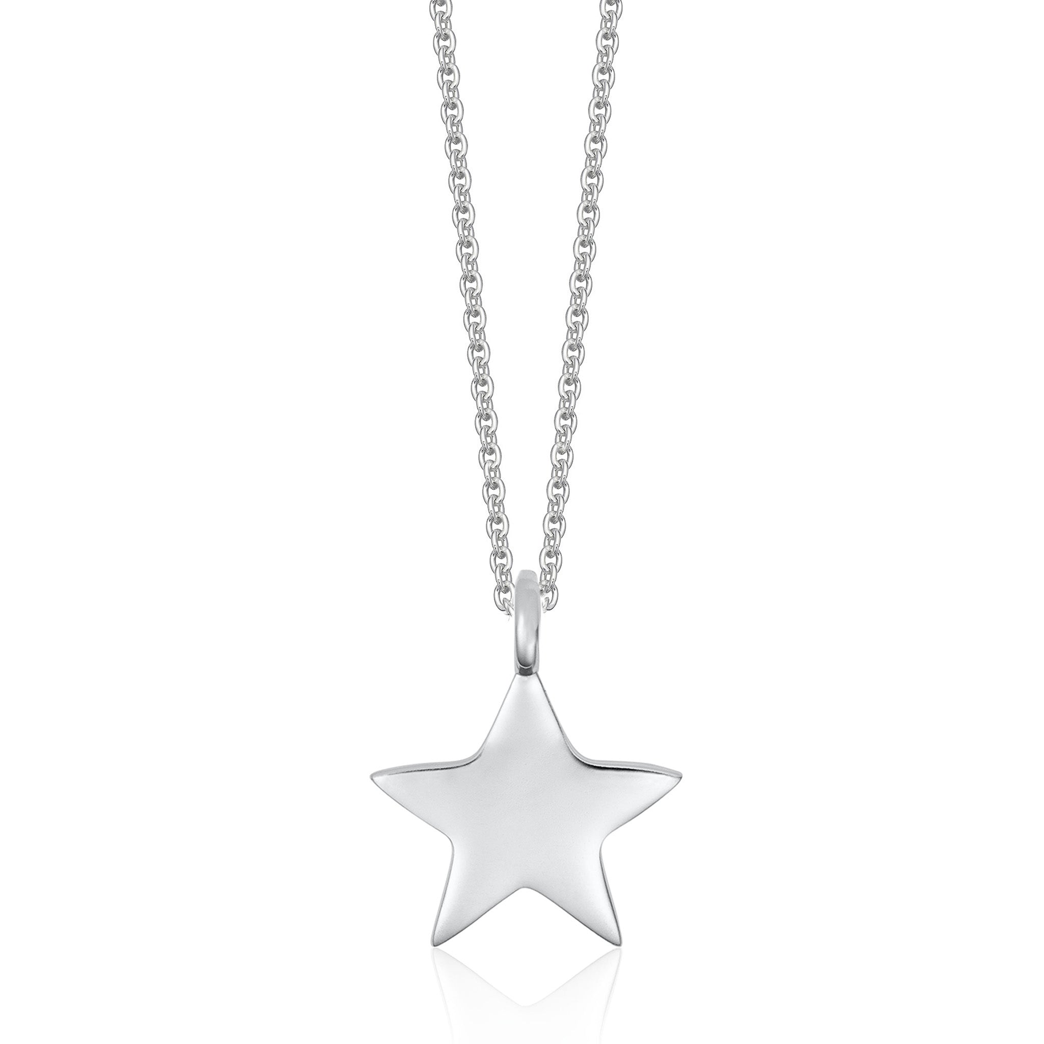 Stars Silver Sterling Silver Star Necklace | Organic Design | Hersey & Son Silversmiths