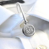 Silver Monogram Napkin Hook