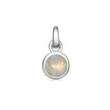 Sterling Silver Birthstone Charm