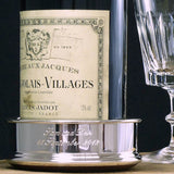 Silver Plated Wine Bottle Coaster