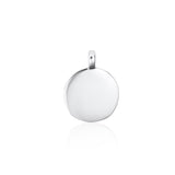 Sterling Silver Perfectly Imperfect Disc Pendant
