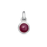 Sterling Silver Birthstone Charm