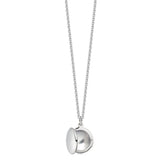 Small Sterling Silver Round Locket