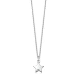Sterling silver star pendant