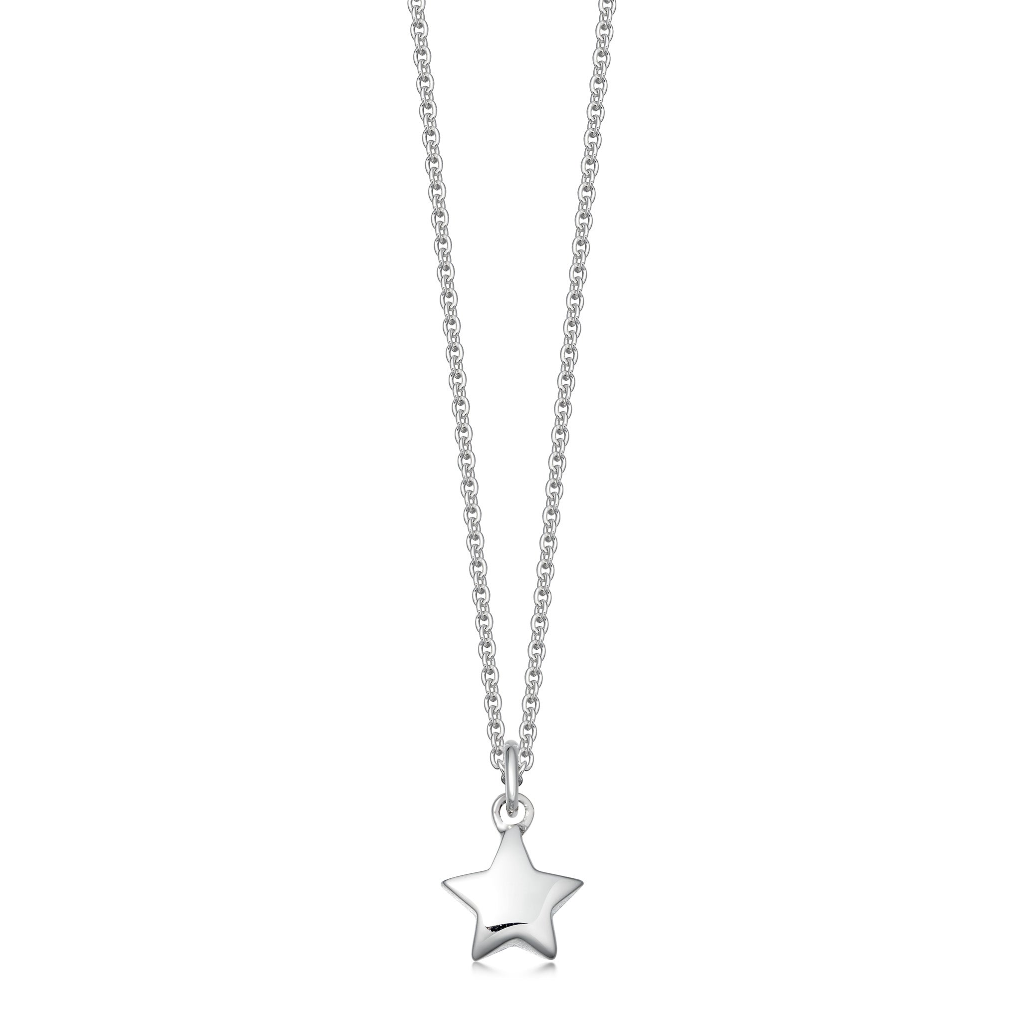Sterling silver star pendant