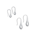 Sterling Silver Teardrop Earrings