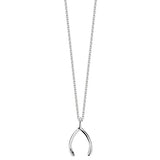 Sterling Silver Wishbone Pendant