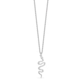 Sterling Silver Snake Necklace - hersey-and-son