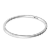 Silver Bangle Square Sided