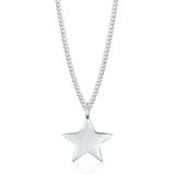 Sterling Silver Perfectly Imperfect Star Necklace