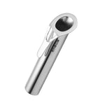 Sterling silver buttonhole flower holder