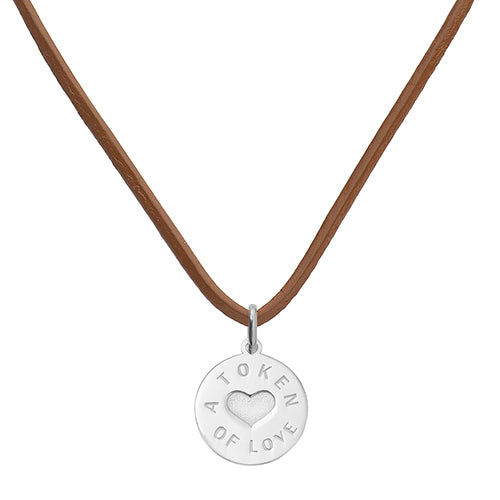 Token of Love Leather Necklace