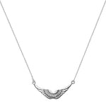 Silver Angel Wings Necklace - hersey-and-son