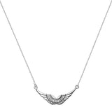 Silver Angel Wings Necklace - hersey-and-son