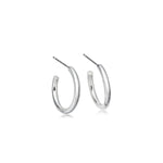 Sterling Silver Hoop Earrings - hersey-and-son