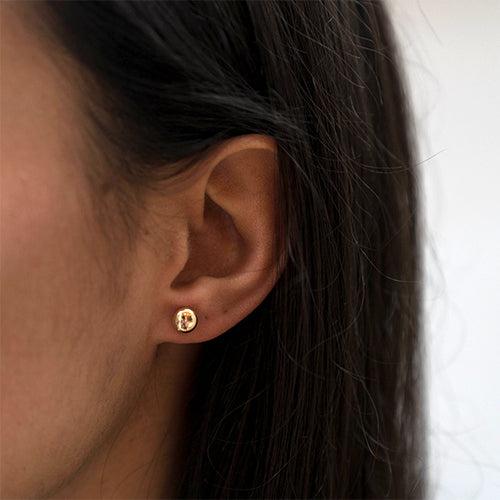 Gold Ball Earrings