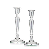 Silver Candlestick - V Stem 9" - hersey-and-son