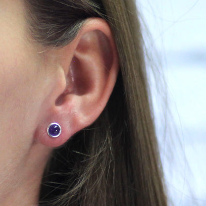 Amethyst earrings