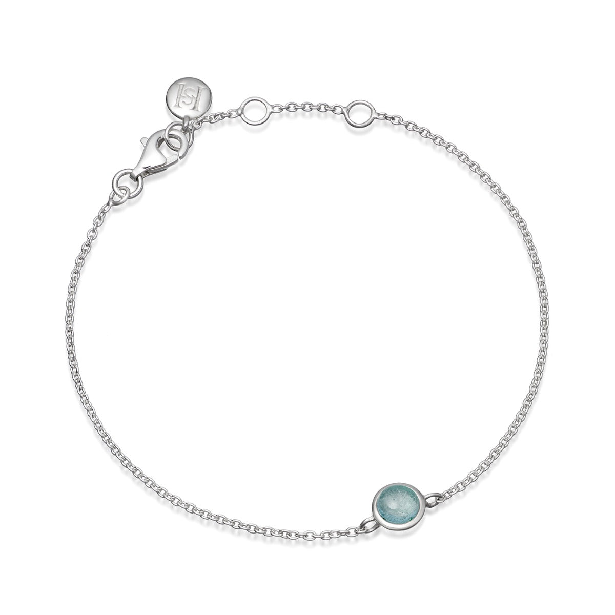 aquamarine bracelet