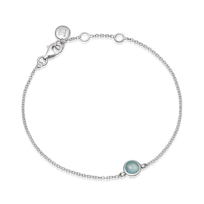 aquamarine bracelet