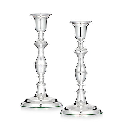 Silver Candlesticks Pair