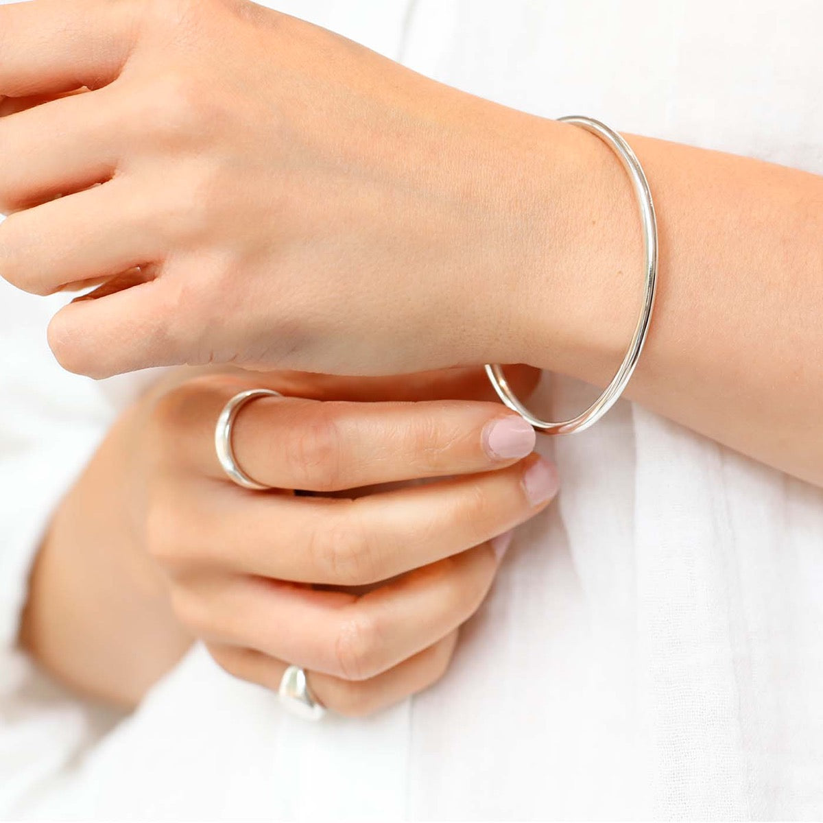 Silver Bangle No.1