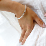 Silver Bangle No.3 - hersey-and-son