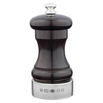 Silver & Blackwood Capstan 4-inch Saltmill - hersey-and-son