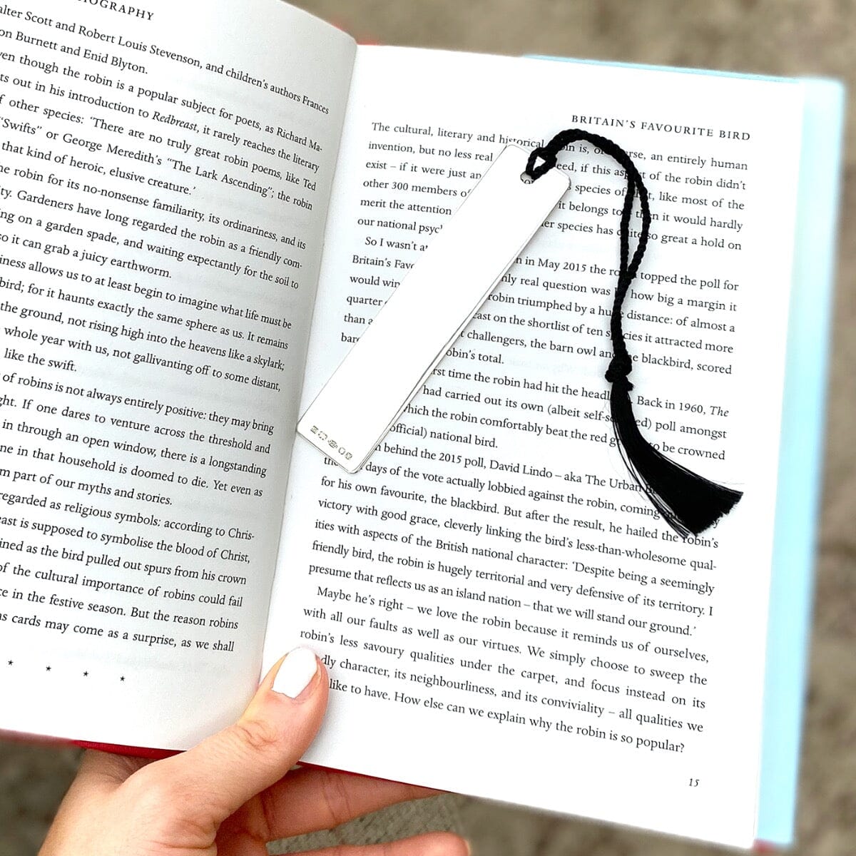 Silver Book mark 