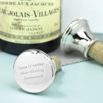 Sterling Silver Bottle Stopper - hersey-and-son