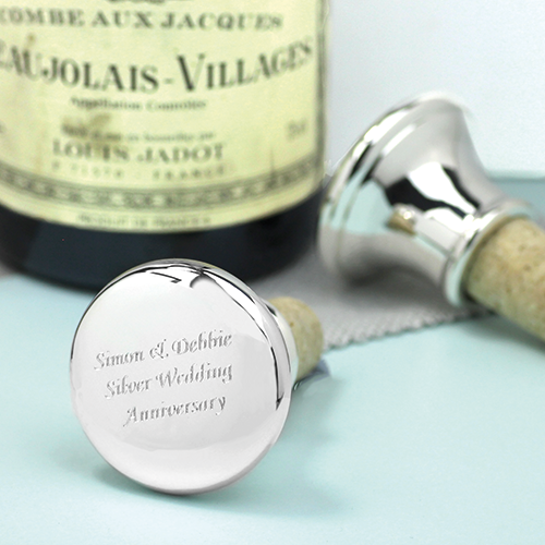 Sterling Silver Bottle Stopper - hersey-and-son