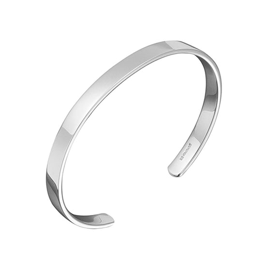 Boys silver cuff bracelet 