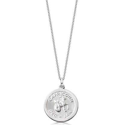 Zodiac Pendant - Sterling Silver