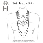 Engraved Solid Silver Initial Pendant - hersey-and-son