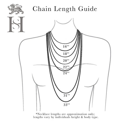 Silver Chain Lengths