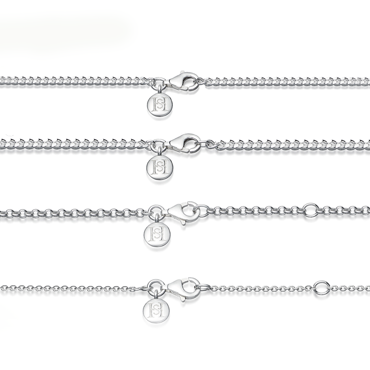 Sterling silver chains 