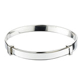 Child's Silver Expanding Bangle - hersey-and-son