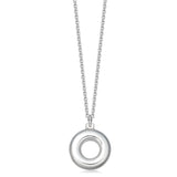 Sterling Silver Torus Necklace - hersey-and-son