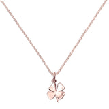 Rose Gold Vermeil Four Leaf Clover Pendant - hersey-and-son
