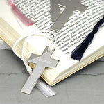 Silver Cross Bookmark - hersey-and-son