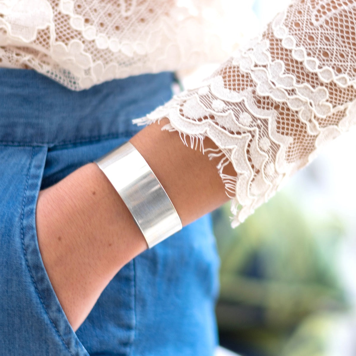 Silver Cuff No.1 - hersey-and-son