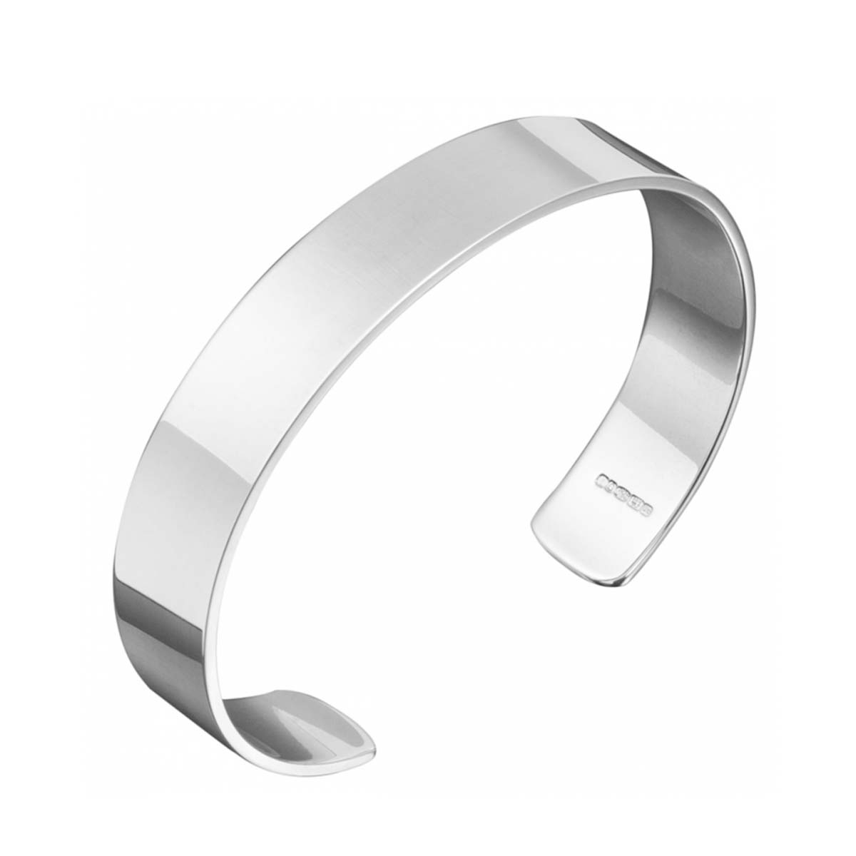 Mens Silver Bangle